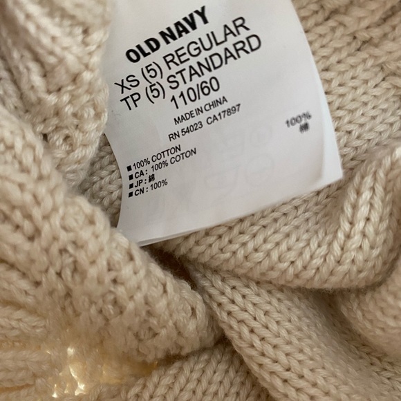 Old Navy full zip hooded cardigan XS 5 - Picture 6 of 6